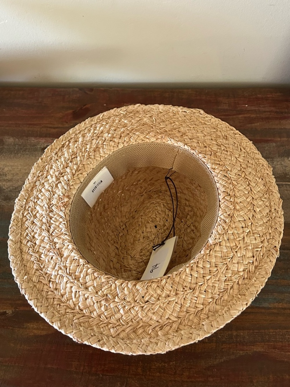 Will + Bear Raffia Straw Hat - Picture 2 of 4